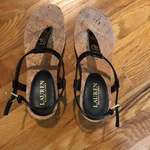 Ralph Lauren wedge sandals